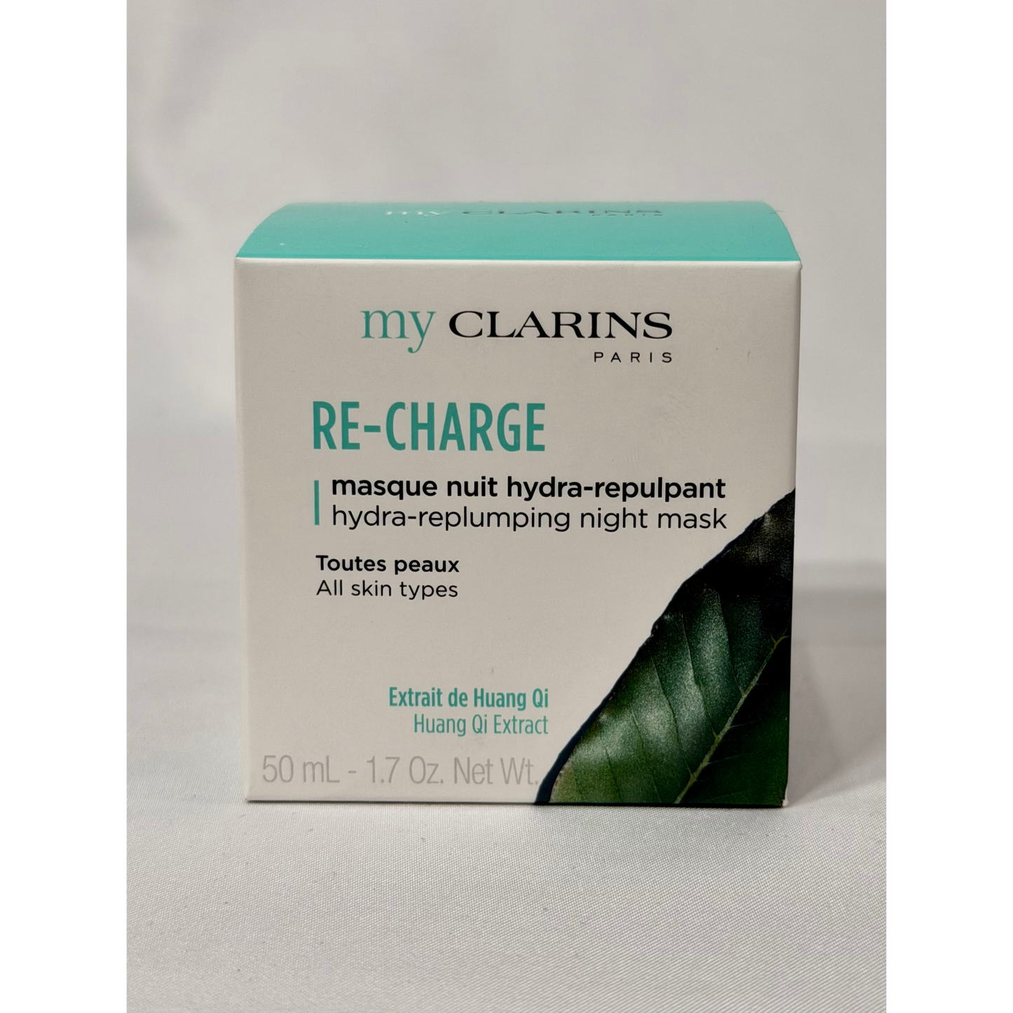 My Clarins RE-CHARGE Hydra-Replumping Night Mask 50ml