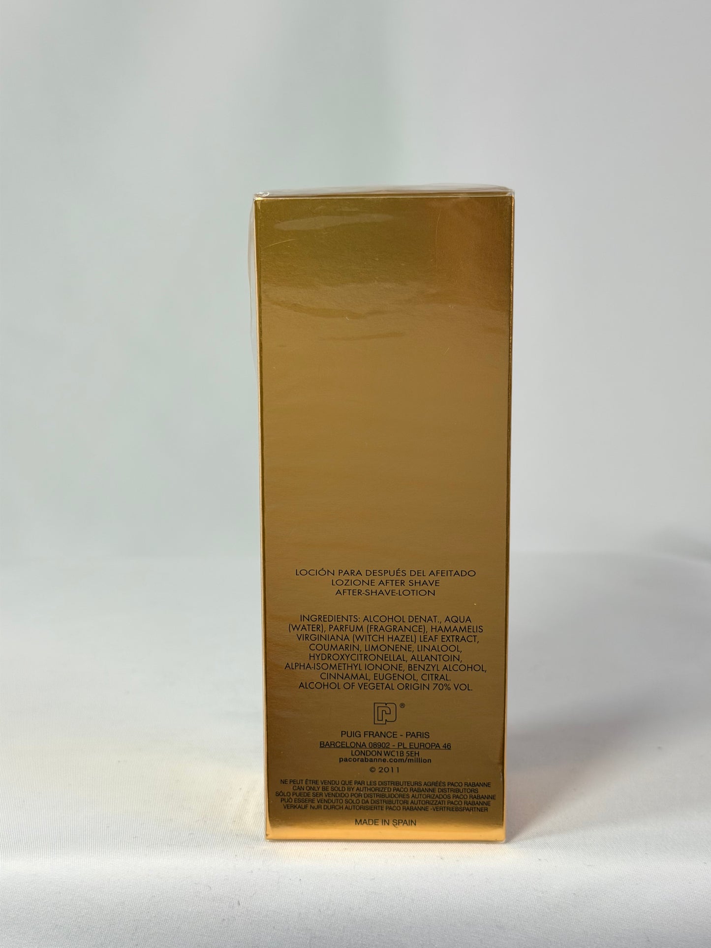 Paco Rabanne 1 Million Aftershave lotion 100ml