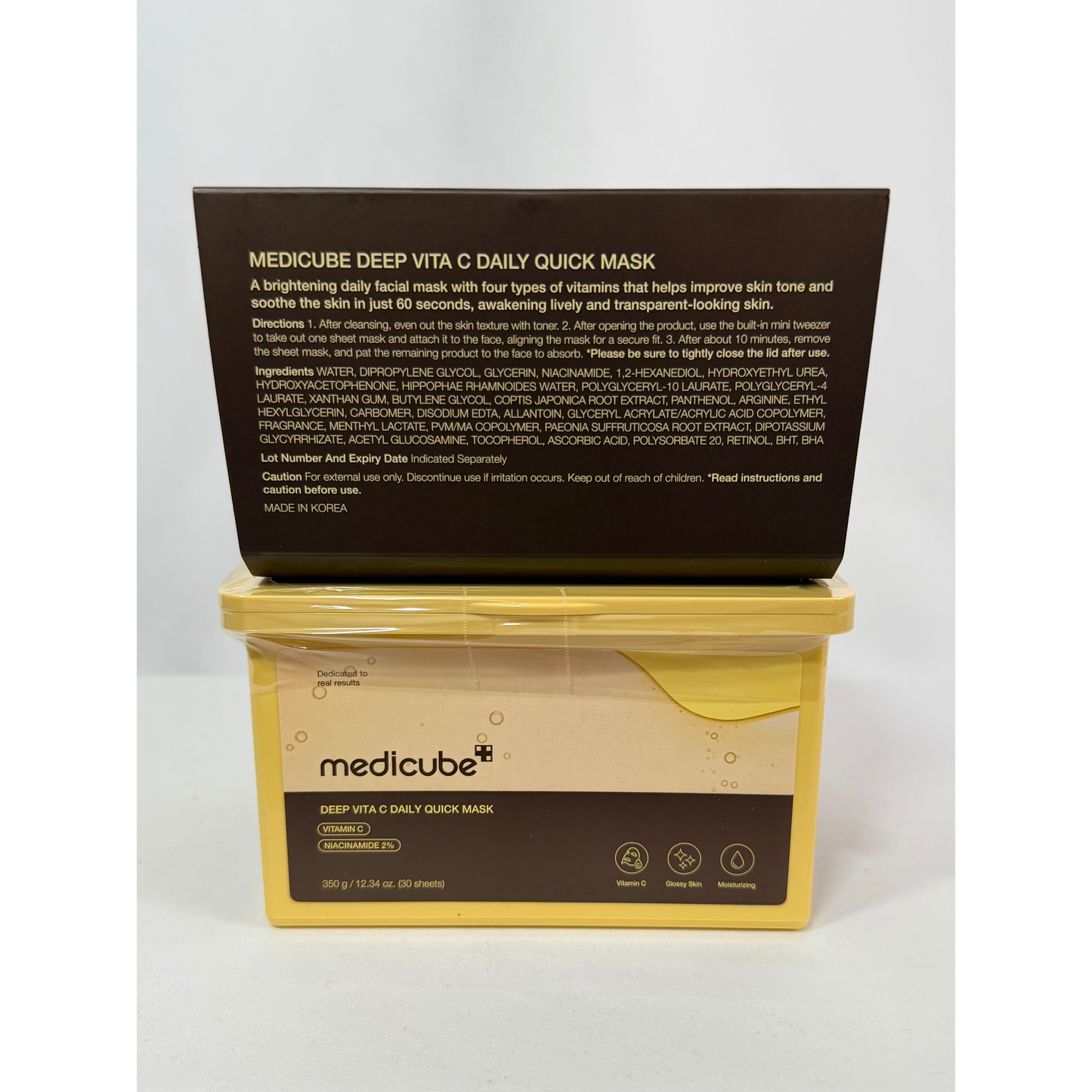 Medicube Deep Vita C Daily Quick Sheet Masks- 30 sheets