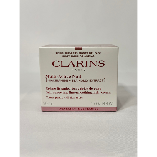 Clarins Multi-Active Night Cream – Radiance Early Anti-Ageing Moisturiser 50ml