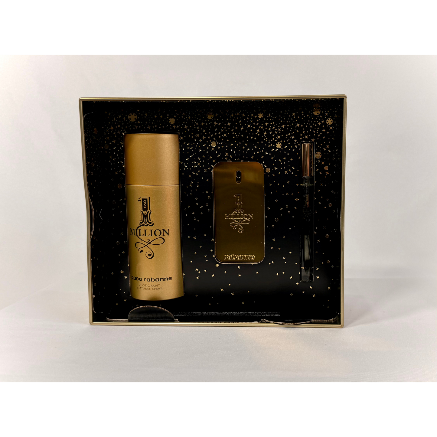 Paco Rabanne 1 Million Gift Set for Men 50ml, 150ml & 10ml