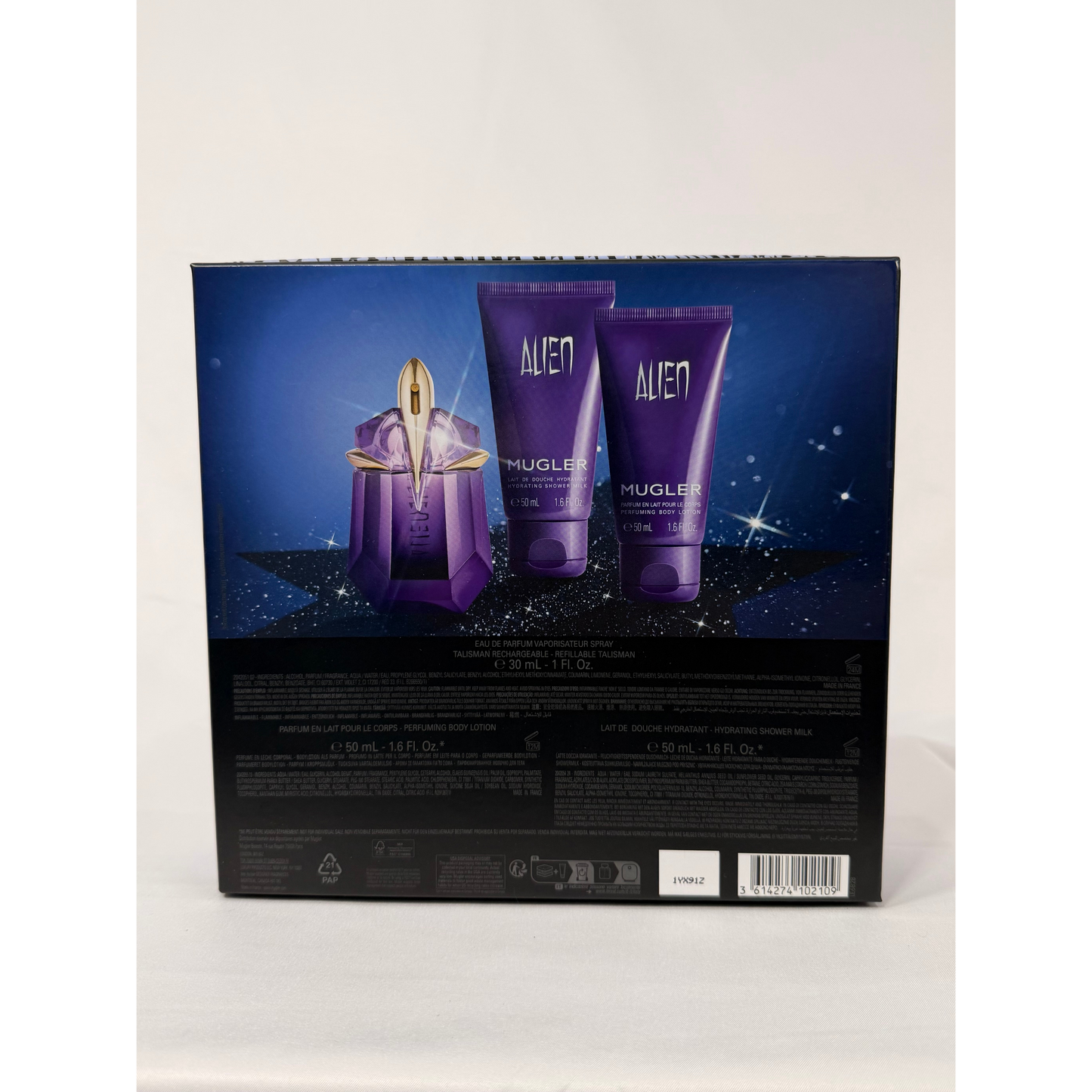 Alien Eau de Parfum Luxury Gift Set for Her 30ml, 50ml & 50ml