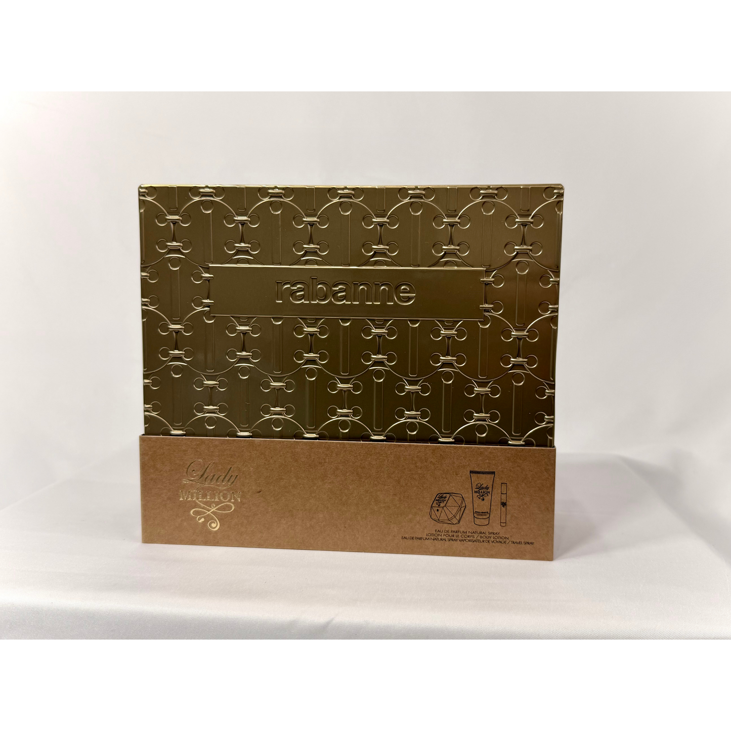 Paco Rabanne Lady Million Gift Set for Her 80ml,100ml & 10ml