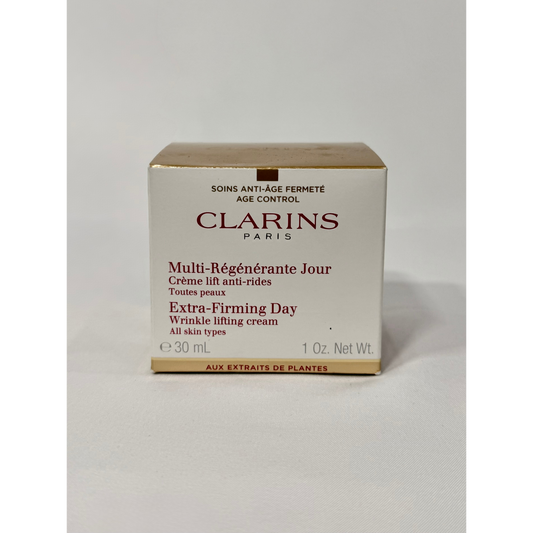 Clarins Extra-Firming Day Cream – Wrinkle Lifting Moisturiser for All Skin Types 30ml