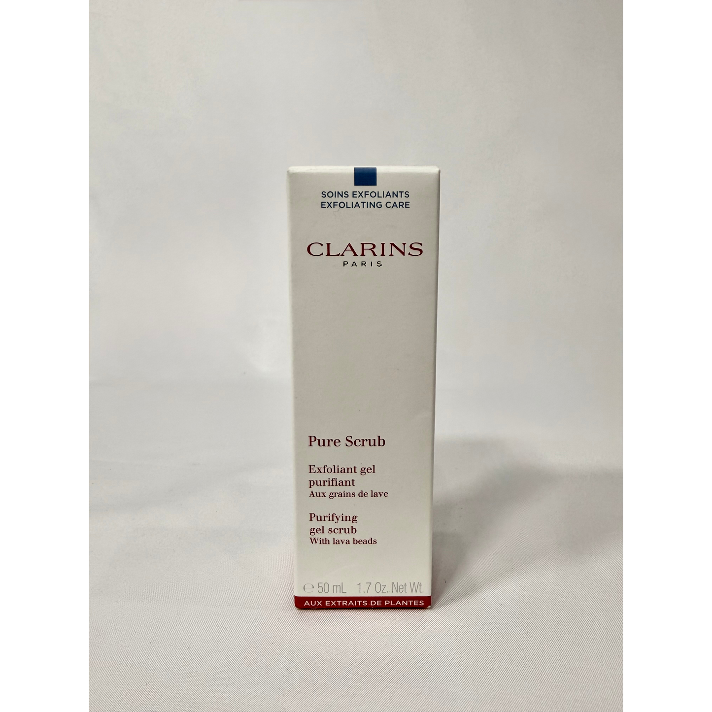 Clarins Pure Scrub- Purifying Gel Exfoliator for Combination to Oily Skin 50ml