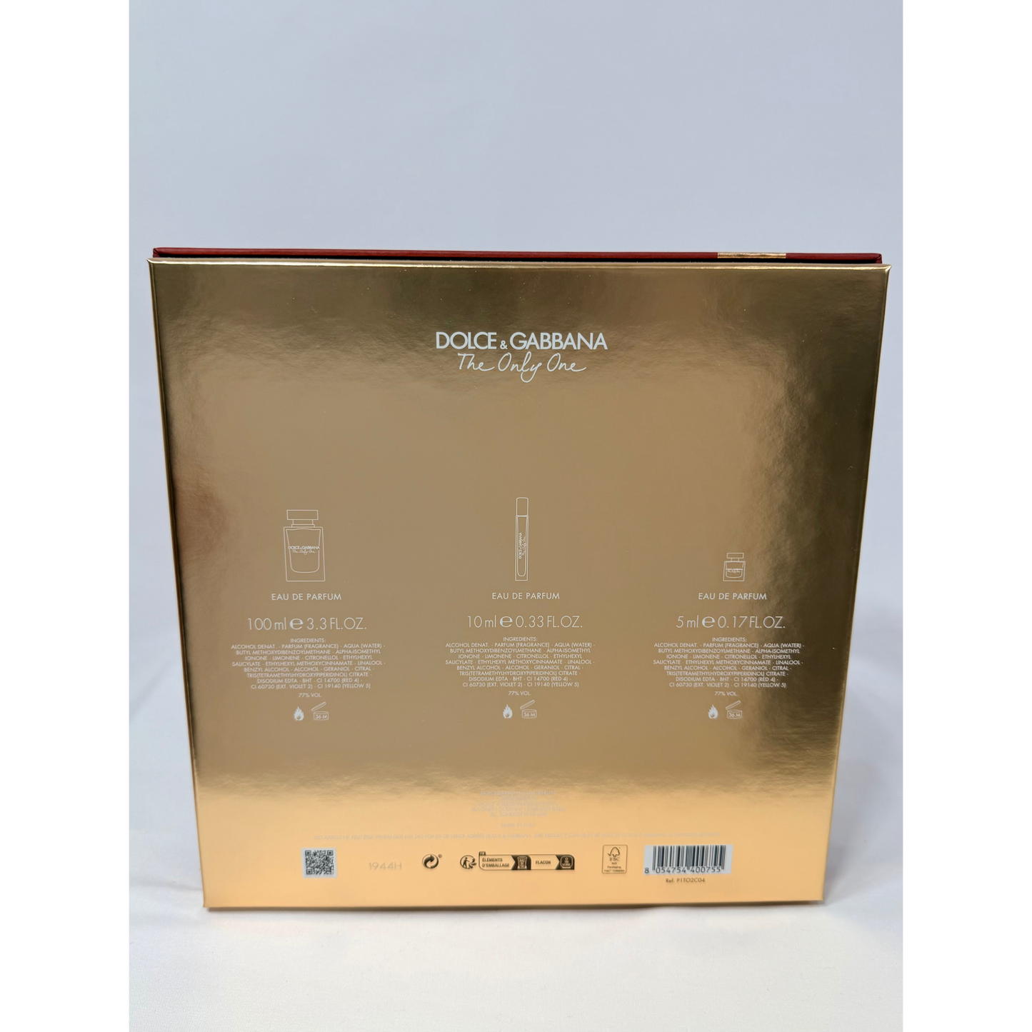 Dolce & Gabbana The Only One Eau de Parfum Gift Set 100ml / 10ml / 5ml
