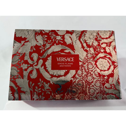 Versace Eros Flame Eau de Parfum Gift Set 100ml / 10ml / Toiletry Bag